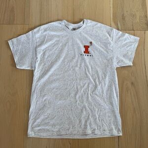 Gildan Gray Alumni Short Sleeve Tee Shirt Size XL NWT